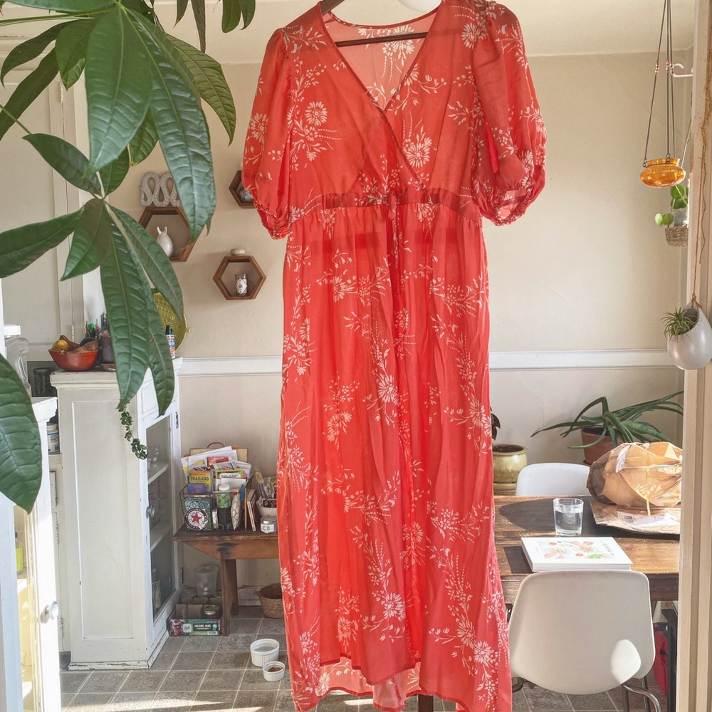 Christy Dawn Dahlia dress + CD tote bag